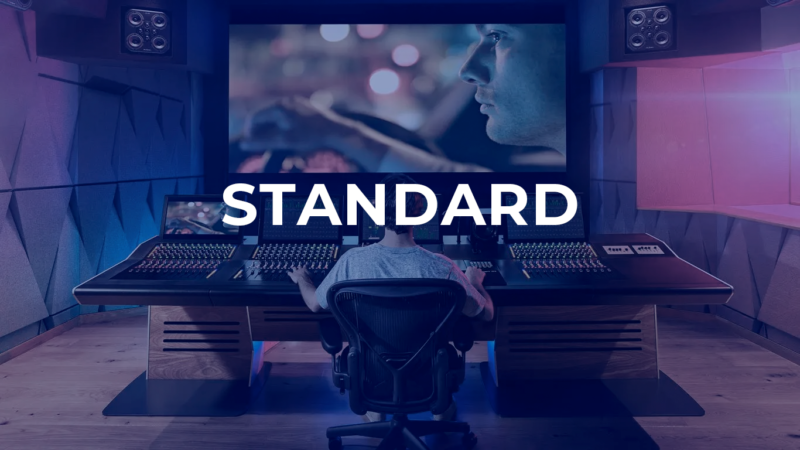 Standard video editing service